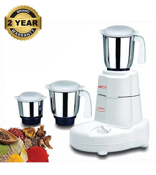 Picture of SAHARA INSPIRE 3 In 1 500W Grinder Blender – White & Silver