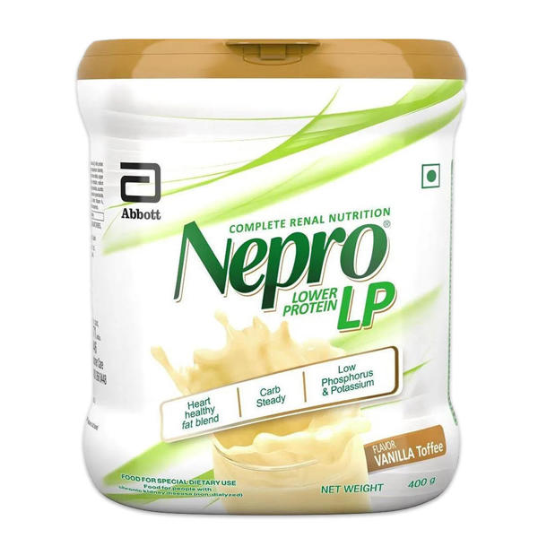Picture of Nepro LP Vanilla Flavour Complete Renal Nutrition 400gm