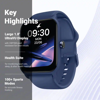 Picture of Fastrack Reflex Kruz Large UltraVU Display BT Calling Smart Watch