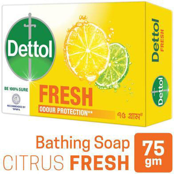 Picture of Dettol Soap 75 gm Fresh Citrus
