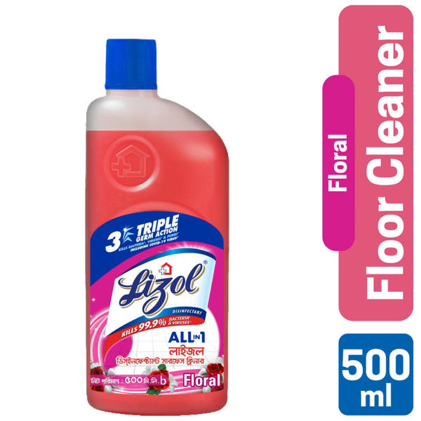 Picture of Lizol Floor Cleaner 500ml Floral