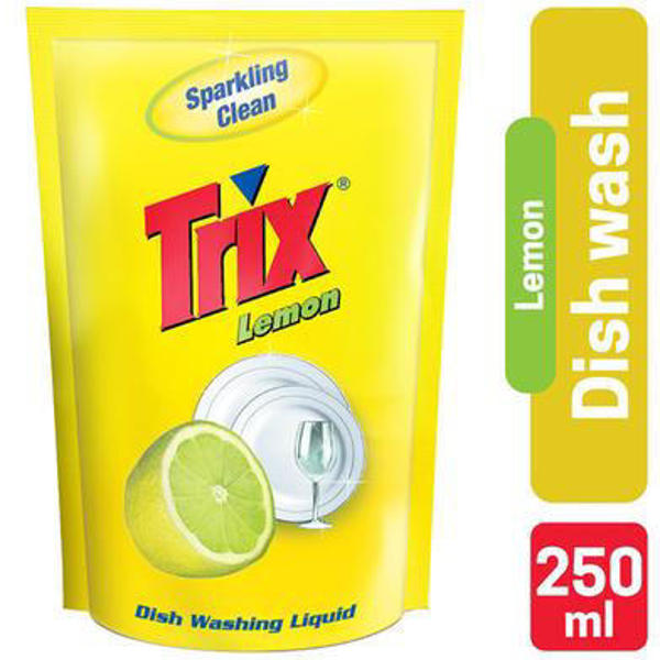 Picture of Trix Dishwashing Liquid 250 ml Lemon