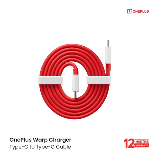 Picture of OnePlus SUPERVOOC Type - C to Type - C Cable (100cm) - White