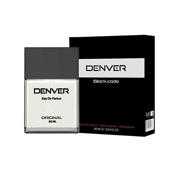 Picture of DENVER - Black Code Perfume| Eau de Parfum - For Men |Long Lasting Luxury Scent Fragrance - 60ML