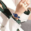 Picture of CRRJU 2178 Fashion Luxury Casual Quartz Ladies Stainless Steel Watch- Blue