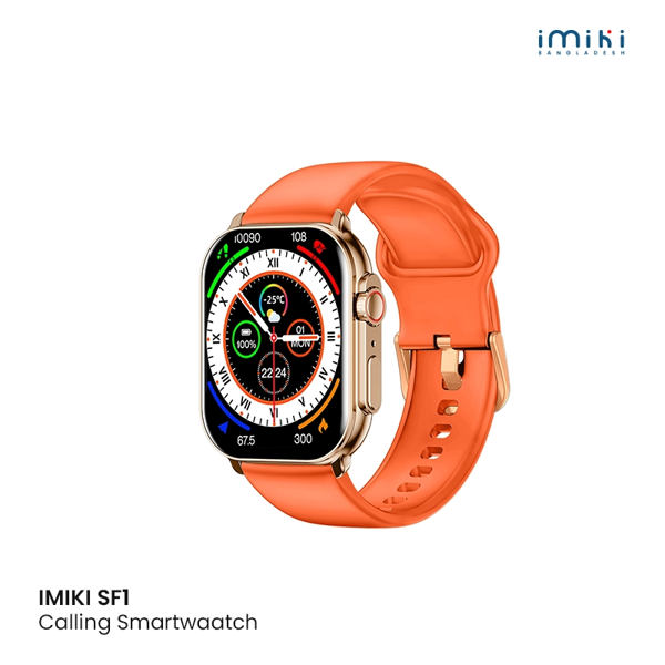 Picture of IMILAB Imiki SF1 Curved 2.01" AMOLED Calling Smart Watch Metal Body