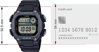 Picture of Casio DW-291HX-1AV Youth Multifunction Digital Watch