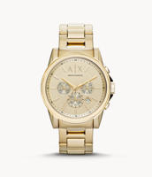 Picture of Armani Exchange Chronograph Gold-Tone Stainless Steel Men’s Watch (AX2099)