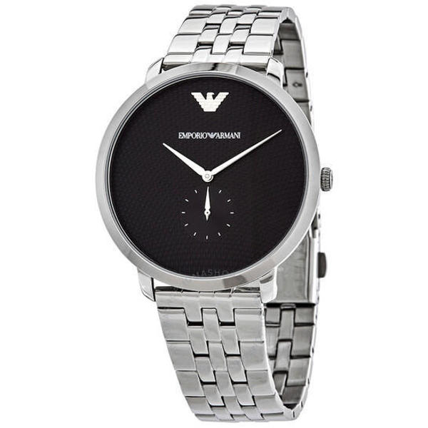 Picture of Emporio Armani AR11161 Modern Slim Quartz Black Dial Men's Watch