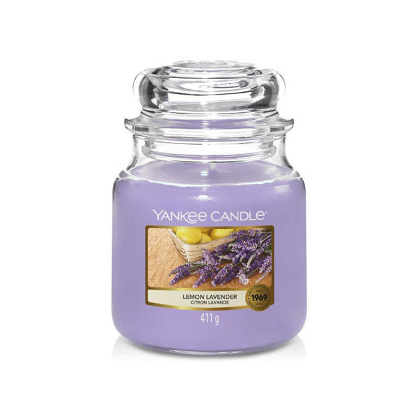 Picture of YANKEE CANDLE Classic Medium Jar Lemon Lavender