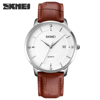 Picture of SKMEI 1801 Fashion Quartz Watch For Men – Brown & Silver