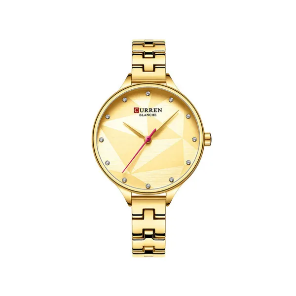 Picture of Curren C9047L Chain Strap Wrist Watch for Women – Gold