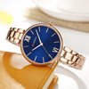 Picture of CURREN 9017 Luxury Brand Watch – For Women –Rose Gold & Blue