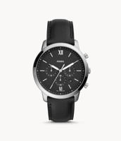 Picture of Fossil Men’s Neutra Chronograph Black Leather Watch FS5452