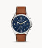 Picture of Fossil Men’s Forrester Chronograph Luggage Leather Strap FS5607