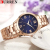 Picture of Curren C9007L Classic Women Watch with Date – Rose Gold & Blue