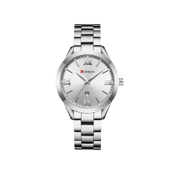 Picture of Curren C9007L Classic Women Watch with Date – Silver