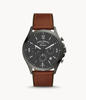 Picture of Fossil Men’s Forrester Chronograph Amber Leather Watch FS5815