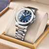 Picture of Poedagar 613 Business Steel Luminous Watch for Men - Blue