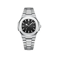 Picture of Poedagar 613 Business Steel Luminous Watch for Men - Black