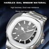 Picture of Poedagar 613 Business Steel Luminous Watch for Men - Black