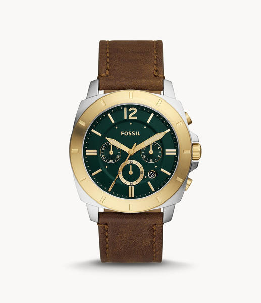 Picture of Fossil BQ2730 Privateer Chronograph Medium Brown Leather Men’s Watch