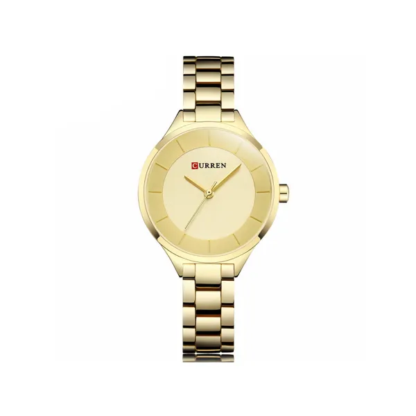 Picture of Curren C9015L Stainless Steel Analog Watch for Women – Gold