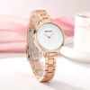Picture of Curren C9015L Stainless Steel Analog Watch for Women – Rose Gold & White