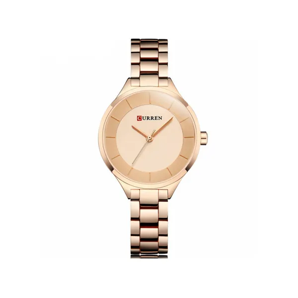 Picture of Curren C9015L Stainless Steel Analog Watch for Women – Rose Gold