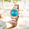 Picture of CURREN 9086 Stainless Steel Watch for Women – Rose Gold & Blue