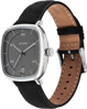 Picture of Titan 1885SL02 Neo Curve Analog with Date Anthracite Dial Black Leather Strap Watch