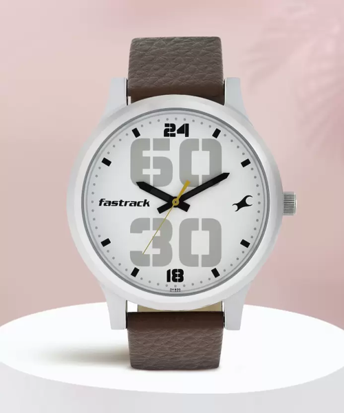 Picture of Fastrack Bold Fonts Analog Watch For Men 38051SL06