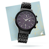 Picture of Fastrack Ruffles Black Dial Stainless Steel Strap Watch 6208NM01