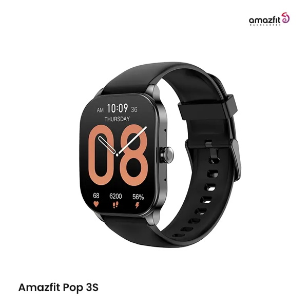 Picture of Amazfit Pop 3S Calling 1.96" HD AMOLED Smart Watch