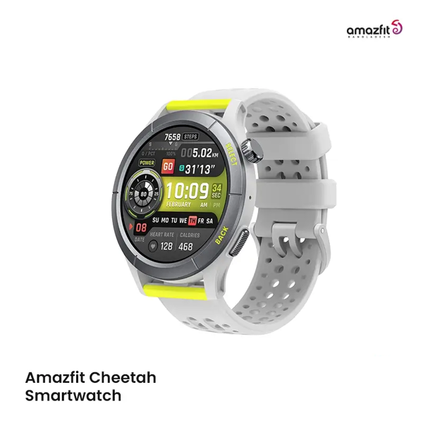 Picture of Amazfit Cheetah (Round) 1.39"" AMOLED Dual-Band GPS With  Streamlined Sports Design