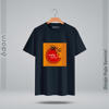 Picture of Round Neck Half Sleeve Cotton T-Shirt - (Black)