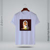 Picture of Round Neck Half Sleeve Cotton T-Shirt - (White)