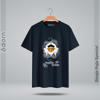 Picture of Round Neck Half Sleeve Cotton T-Shirt - (Black)