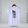 Picture of Round Neck Half Sleeve Cotton T-Shirt - (White)