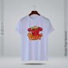 Picture of Round Neck Half Sleeve Cotton T-Shirt - (White)