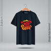 Picture of Round Neck Half Sleeve Cotton T-Shirt - (Black)