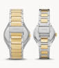 Picture of Fossil His and Hers Multifunction Two-Tone Stainless Steel Watch BQ2752SET