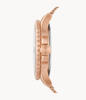 Picture of Fossil Women’s FB-01 Three-Hand Date Rose Gold-Tone Stainless Steel Mesh Watch ES4999