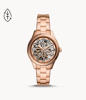 Picture of Fossil Women’s Rye Automatic Rose Gold-Tone Stainless Steel Watch BQ3754