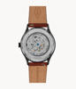Picture of Fossil Men’s Forrester Automatic Amber Leather Watch ME3178