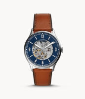 Picture of Fossil Men’s Forrester Automatic Luggage Leather Watch ME3179