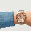 Picture of Guess Women’s Rose Gold Tone Case Rose Gold Tone Stainless Steel Casual Watch U1070L3