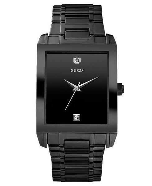 Picture of Guess Men’s Diamond Accent Black Ion Plated Stainless Steel Bracelet Watch U12557G1