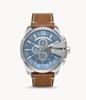 Picture of Diesel Men’s Mega Chief Chronograph Brown Leather Watch DZ4458
