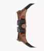 Picture of Diesel Men’s Mega Chief Chronograph Copper-Tone and Black Leather Watch DZ4459